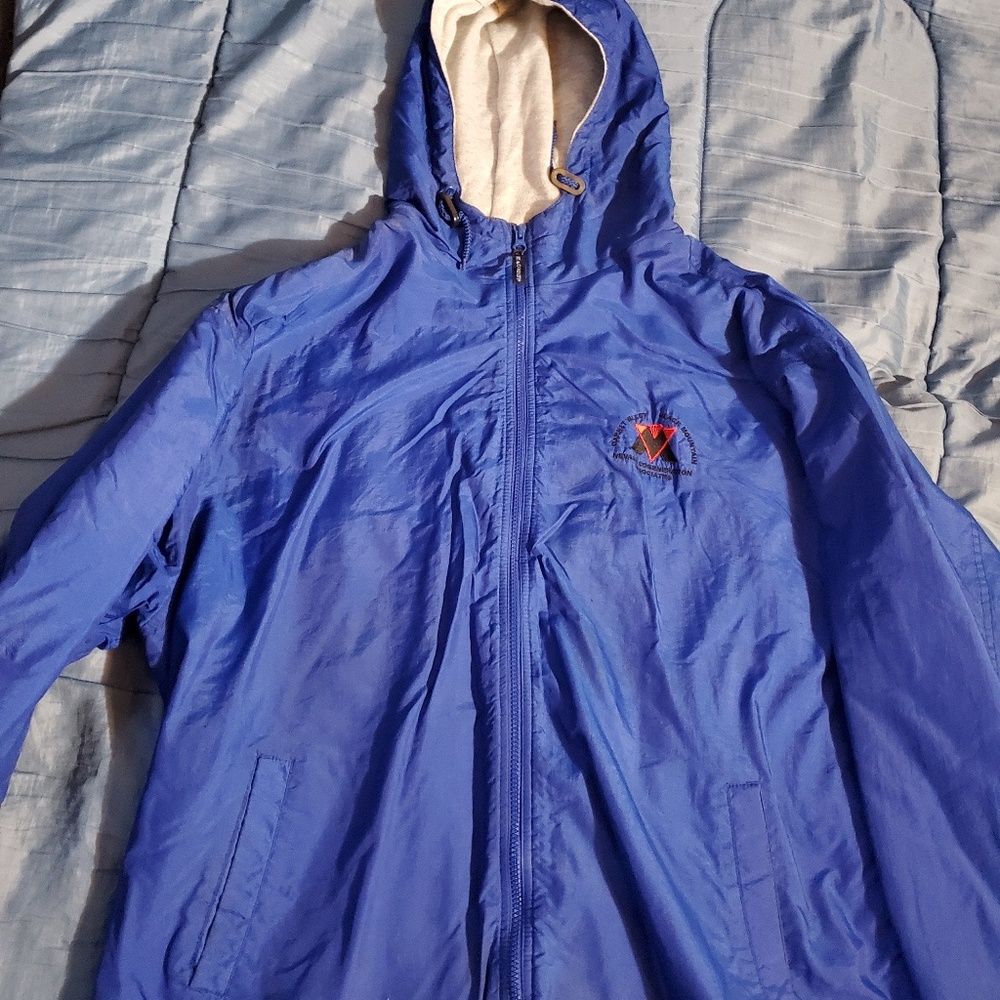 Blue jacket